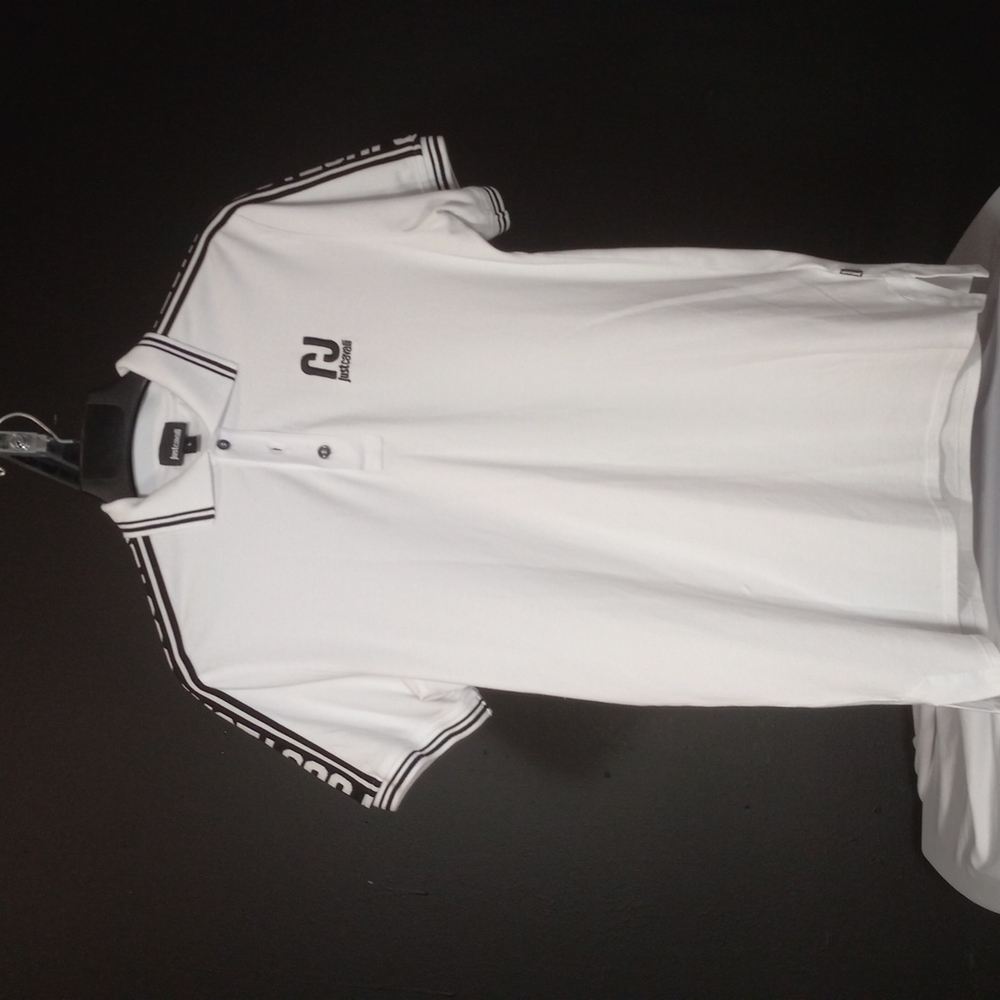 Roberto Cavalli Polo Large Black/White